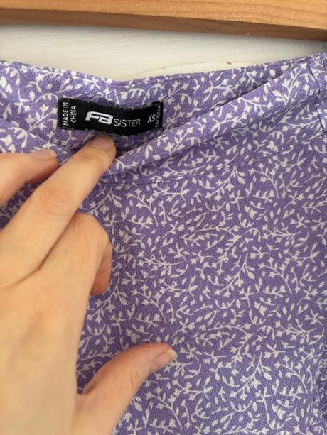 Fialová sukně, new yorker,xs