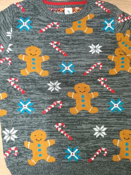 Vánoční svetr s perníčky 110 tu, 110