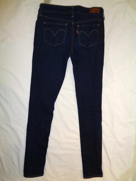 Luxusní elastické rifle - skinny - vel 25/32,