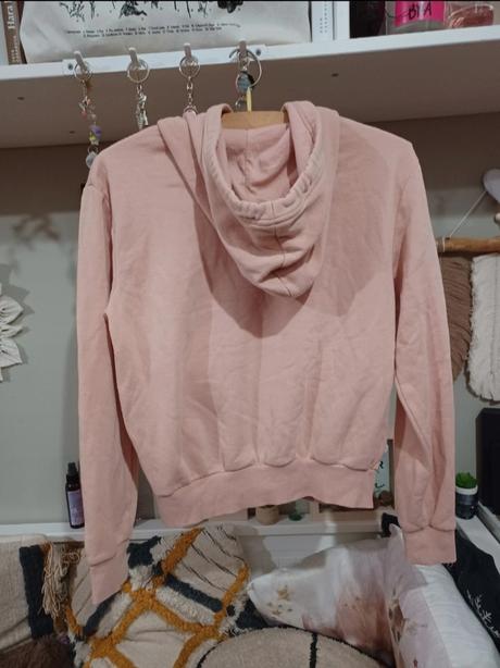 Starorůžová mikina s kapucí, h&m,158