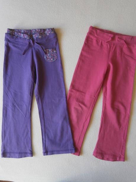2x tepláky, c&a,104