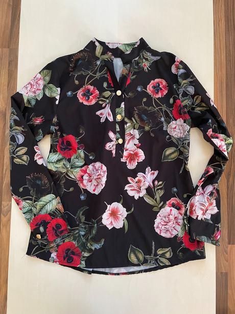 Kosšile s květy, vel není cca l/xl, xl