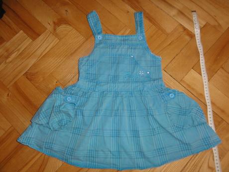Modré šaty 98/104, 98