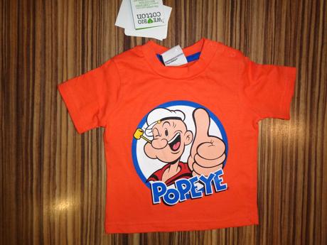 Luxusní trička z bio bavlny-pepek námořník, sezam, disney,62 / 68 / 74 / 80 / 86