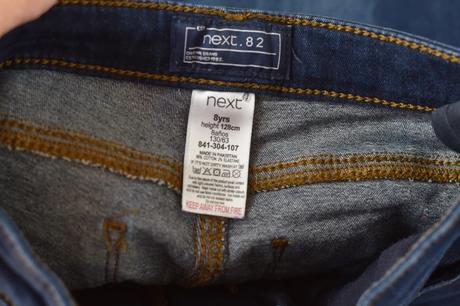 Džíny vel. 8 let, next,128