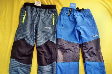 2x zimní a podzimní kalhoty wolf v.104, wolf,104