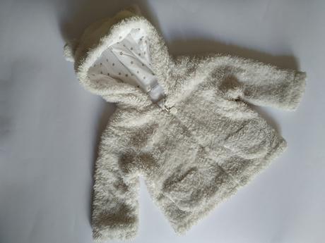 Chlupatá mikina s oušky, f&f,74