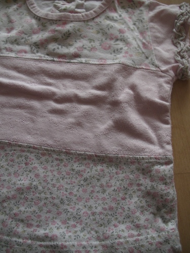 Krásné tričko h&m vel. 74 ve stylu patchwork, h&m,74