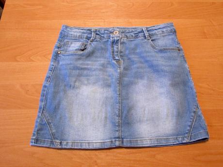 Dívčí džínová sukýnka vel 152, vertbaudet,152