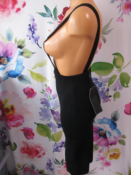 Luxusní pružná černá sukně s elegantním zipem, only,xs