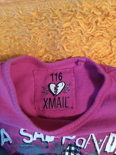 Dívčí tričko dlouhý rukáv x mail, 116