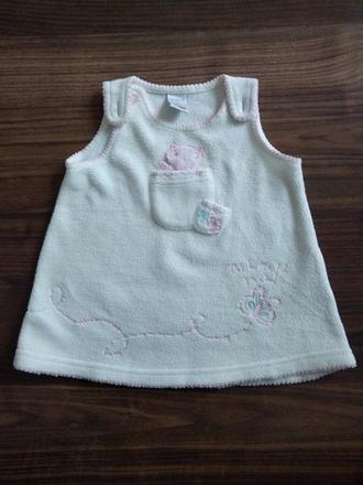 Fleesové šatičky, next,56