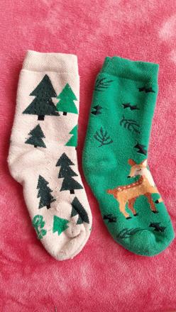 Teplé ponožky srna a srnec dedoles, 34