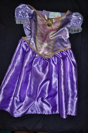 Dívčí kostým šaty disney princezna na 3-4 r., 