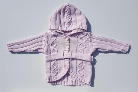 C21	dívčí elegantní svetřík s kapucí v. 74-80, h&m,74