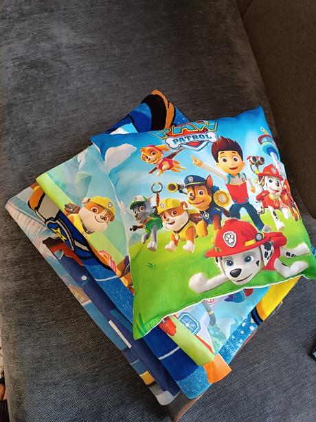 Povlečení, deka, polštářky tlapková patrola, šířka (cm): 135,délka (cm): 200