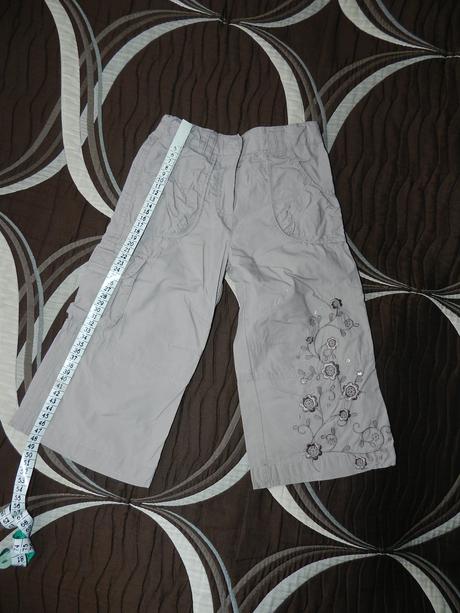 Kalhoty letní kytičkové, marks & spencer,92