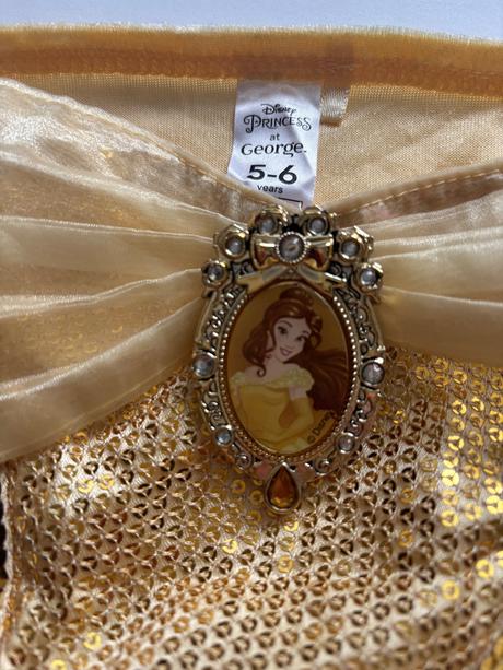 St1/ kostým kráska bell - v.5/6 let zn. disney, 