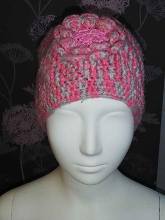 Dívčí zimní čepice, 