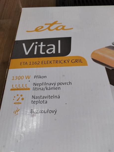 Elektrický gril eta vital 1162, eta