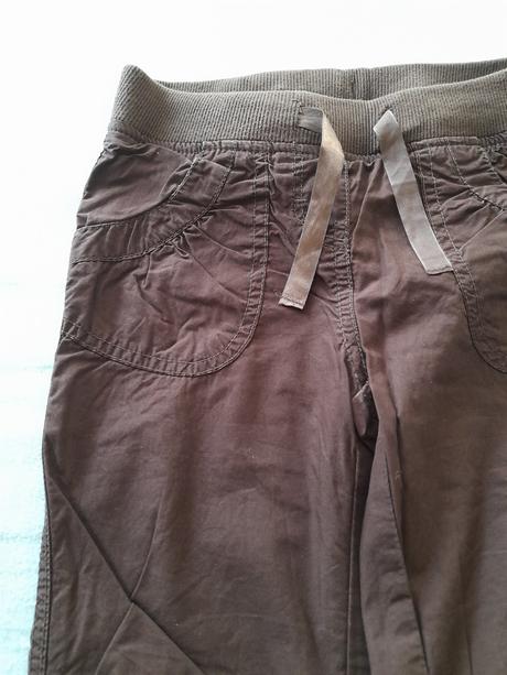 Podšité plátěné kalhoty, caa, vel 128, c&a,128