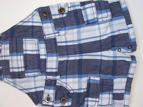 L215 kárované kraťasy s laclem vel. 62, f&f,62