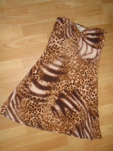 Šaty letní bez ramínek vel 36-40, 36 / 38