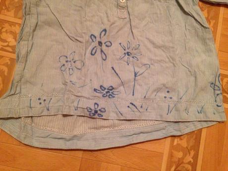 Dívčí halenka květy vel. 92 - 98, h&m,92