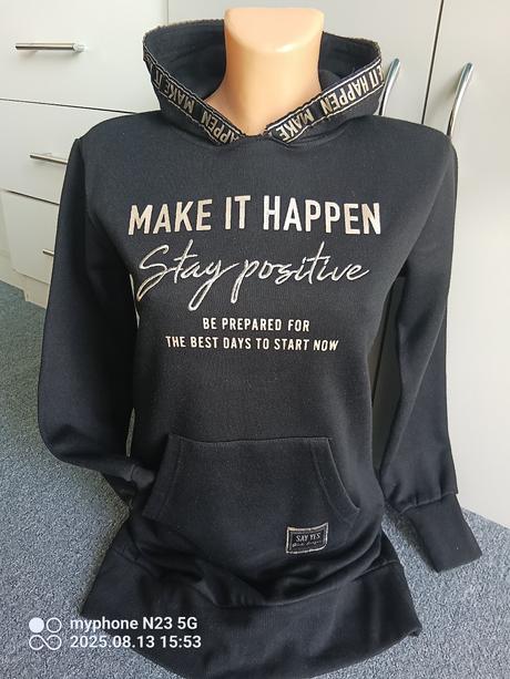 Dlouhá mikina zn."page one young" vel."146/152", 146