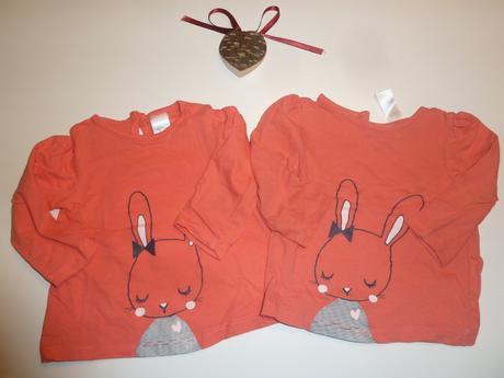 Triko s králíčkem, c&a,68