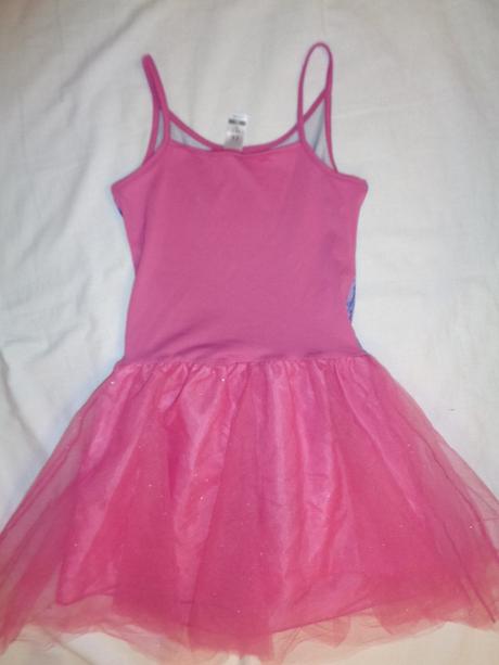 Luxusní šaty frozen s tylovou sukní - bodýčkové, c&a,134 / 140