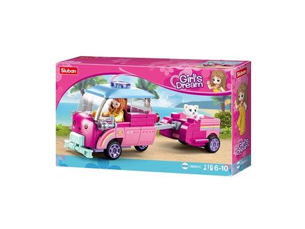 Dívčí stavebnice-kočičí vůz, 