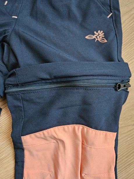 Plátěné kalhoty/kraťasy, vel. 104, lupilu,104