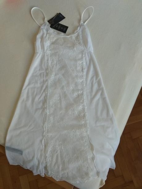 Nový bílý sexy komplet secret line vel. s, s