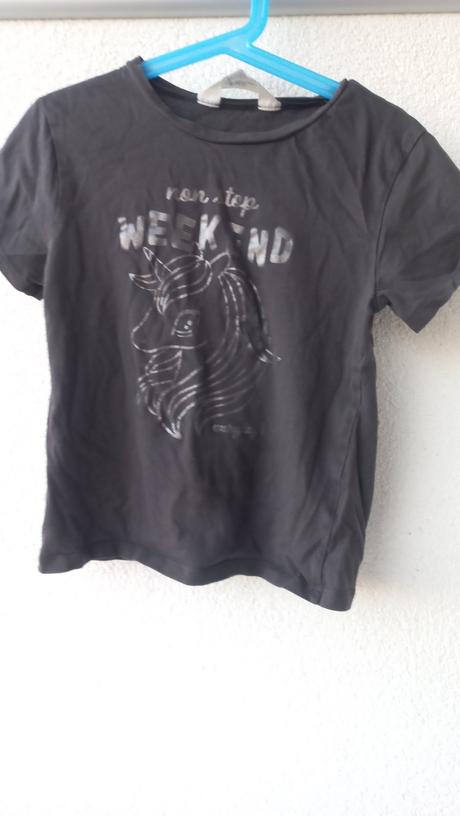 Tričko s jednorožcem, h&m,122