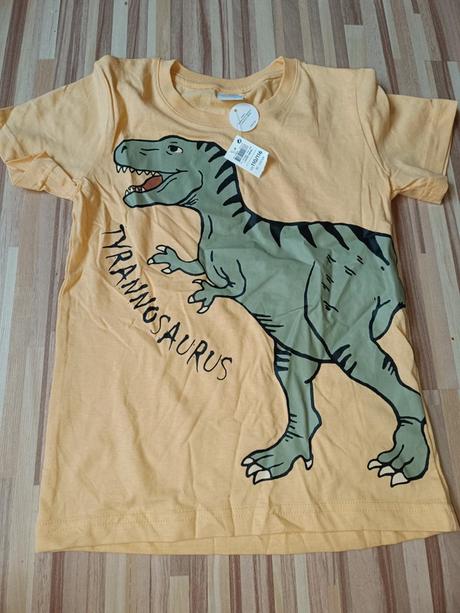 Tričko s dinosaurem 110/116 lindex, lindex,110