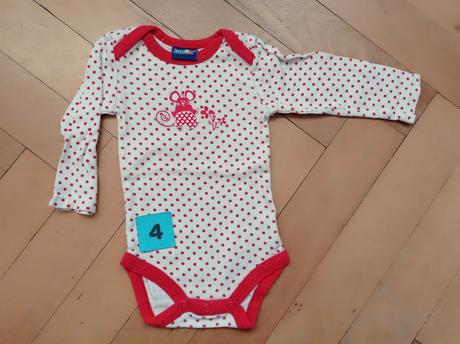 Body dlouhý rukáv 62, h&m,62