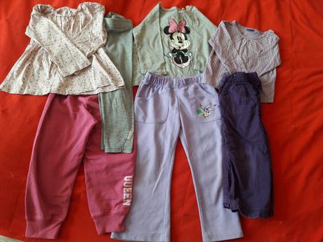 Mix dětského oblečení velikosti 1,5 -3 roky, 86–98