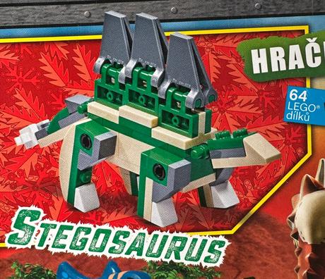 Lego jurassic world 122111 stegosaurus,