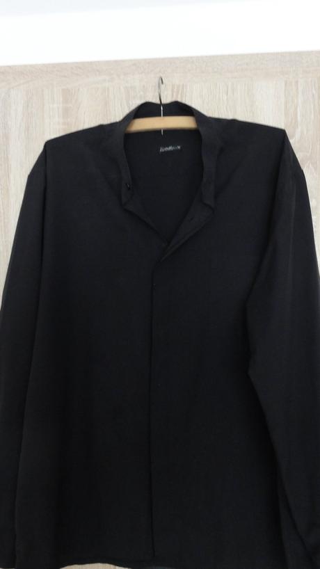 Černá pánská košile, l