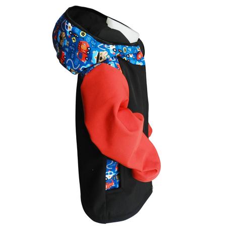 Softshellová bunda s fleecem, hasiči, 86 - 152