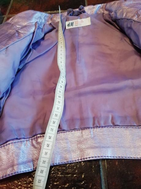 Luxusní nová koženková bundička pro princeznu 2-4r, h&m,92