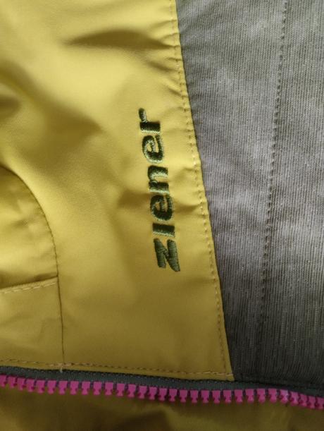 Krásná zimní kvalitní bunda ziener 128 jako nová, 128