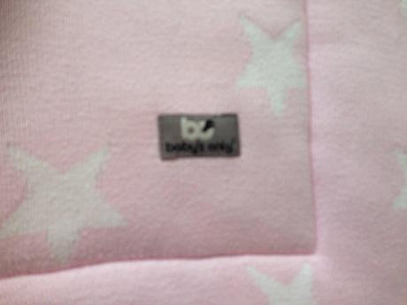 Hrací deka podložka babys only 100x85cm pink white, 