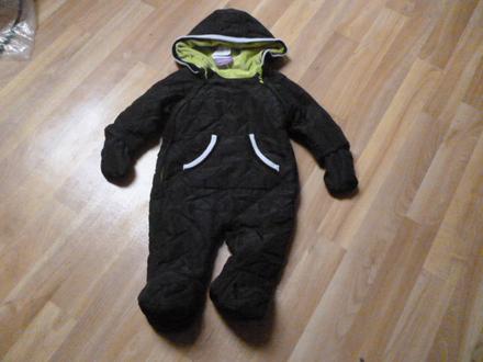 Prošívaná zimní kombinéza 3-6 m, 68