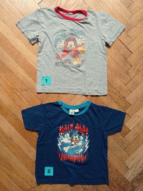 Triko krátký rukáv 110 - disney, mickey mouse, disney,110