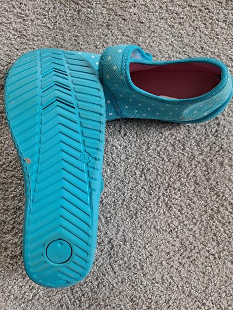 Puntíkaté bačkory s jednorožcem, vel.35, 35