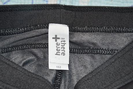 152 černé legíny, c&a,152