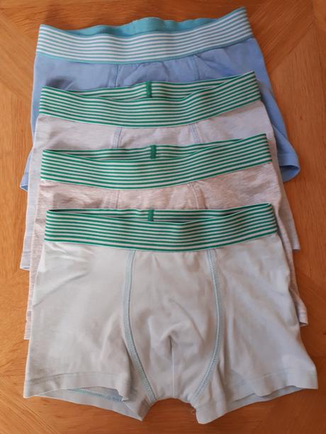 Boxerky 4 ks tchibo vel. 110-116, tchibo,110