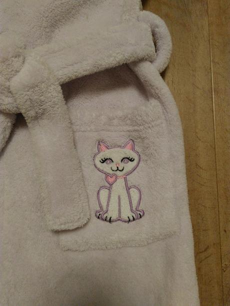 Chlupatý huňatý župan, vel 4-5 let, 110